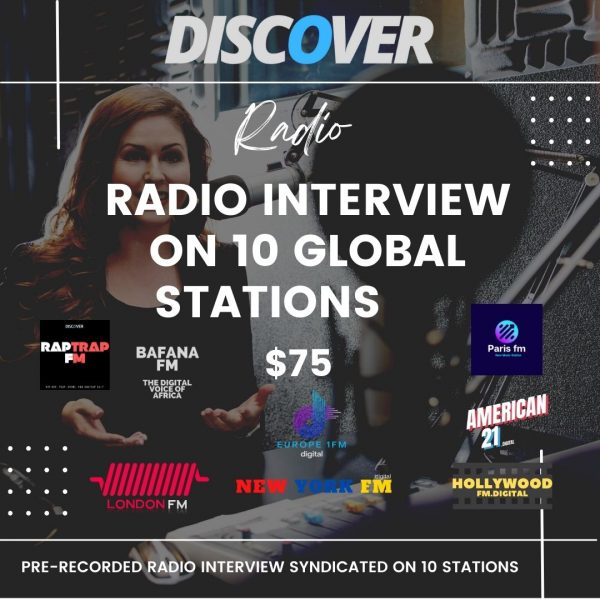 Radio Interview on 10 Digital Radio Stations