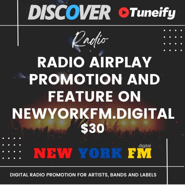 Radio Airplay Promotion and Feature on newyorkfm.digital Radio