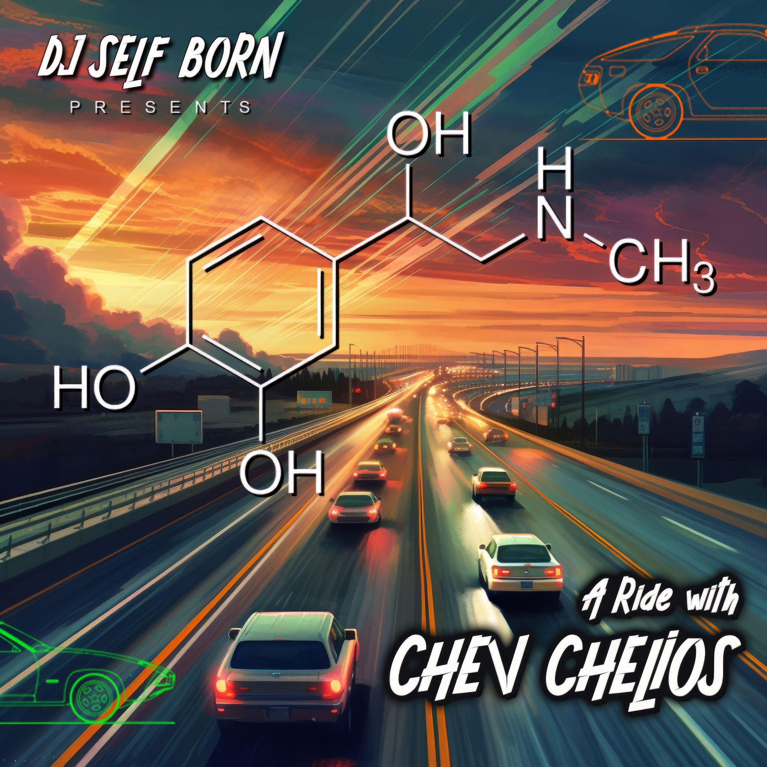 Musical Ecstasy and Cinematic Energy: Kanye West Collaborator DJ Self Born’s Fusion on new release “A Ride With Chev Chelios”.