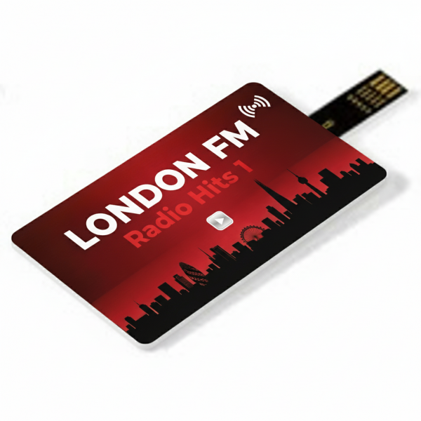 London FM - Radio Hits 1 - USB Music Card - 35 Radio Hits