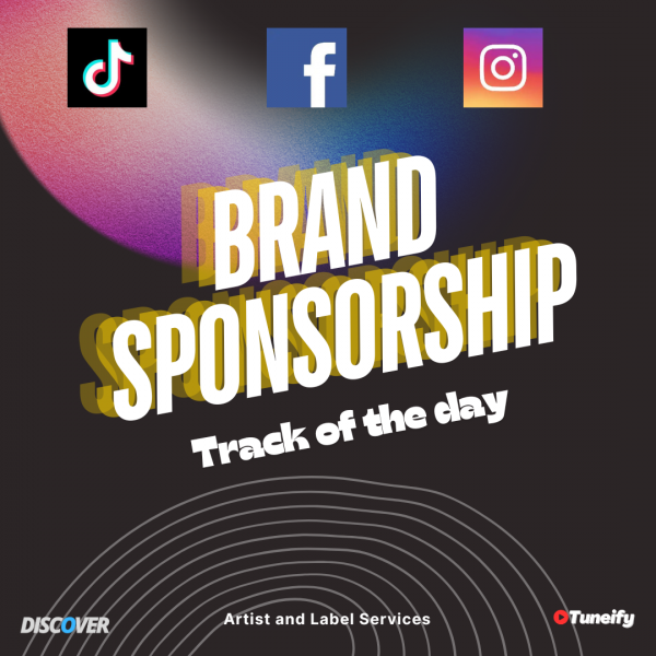 Social Media Brand Sponsorship - Track of the Day