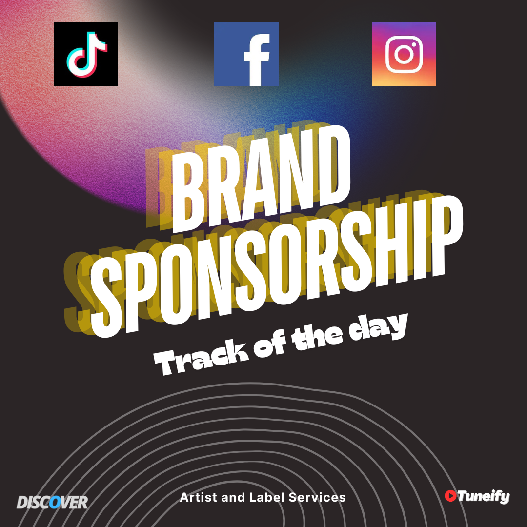 Social Media Brand Sponsorship - Track of the Day